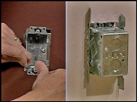 electrical box for no stud|putting electrical box existing drywall.